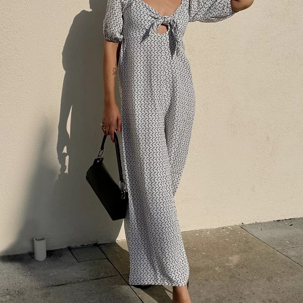 NWT Billabong X Sincerely Jules Shout It Jumpsuit - Picture 1 of 4